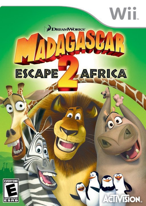 DreamWorks Madagascar: Escape 2 Africa box art