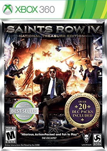 Saints Row IV: National Treasure Edition box art