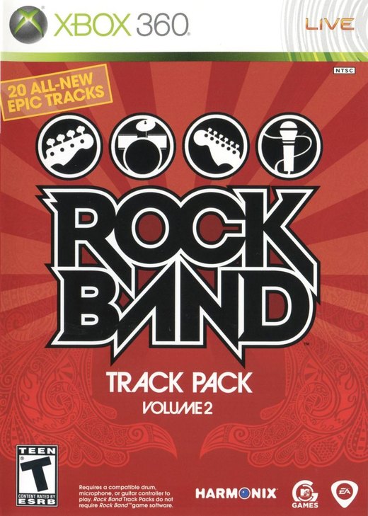 Rock Band: Track Pack: Volume 2 box art