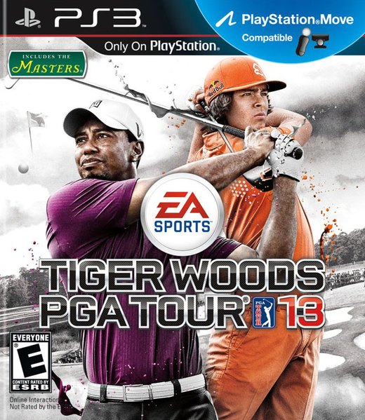 Tiger Woods PGA Tour 13 box art