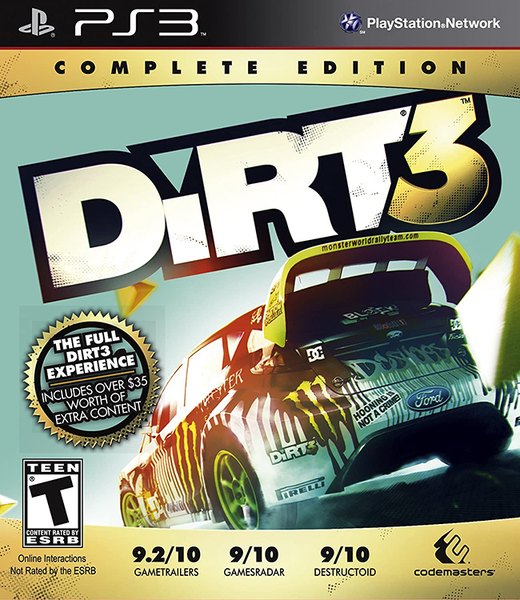 DiRT 3: Complete Edition box art