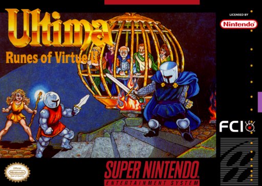 Ultima: Runes of Virtue II box art