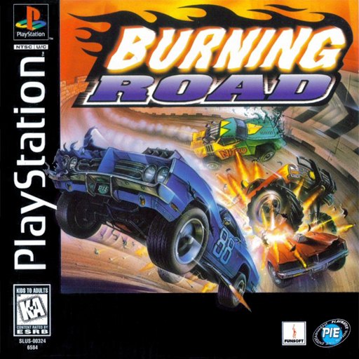 Burning Road box art