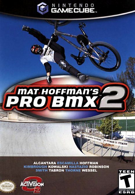 Mat Hoffman's Pro BMX 2 box art