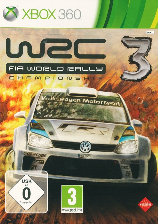 WRC 3: FIA World Rally Championship box art