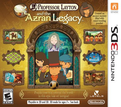 Professor Layton en de Erfenis van de Azran box art