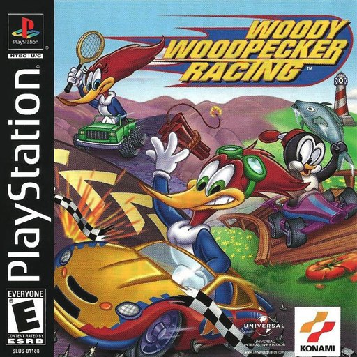 Woody Woodpecker Racing box art