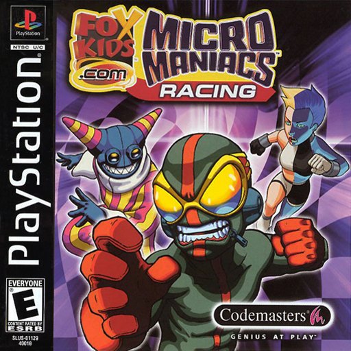FoxKids.com: Micro Maniacs Racing box art