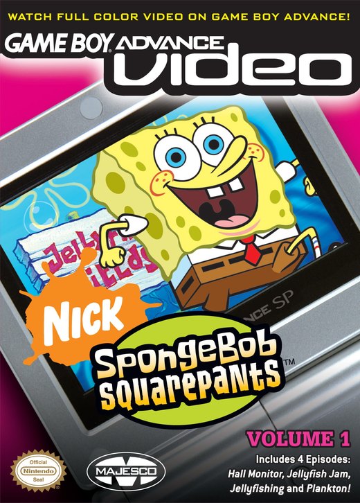 Game Boy Advance Video: SpongeBob SquarePants: Volume 1 box art