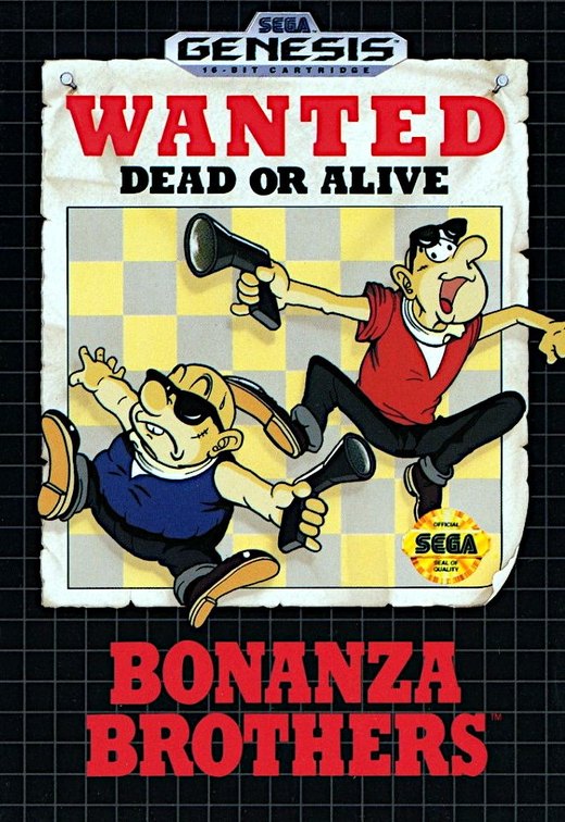 Bonanza Brothers box art