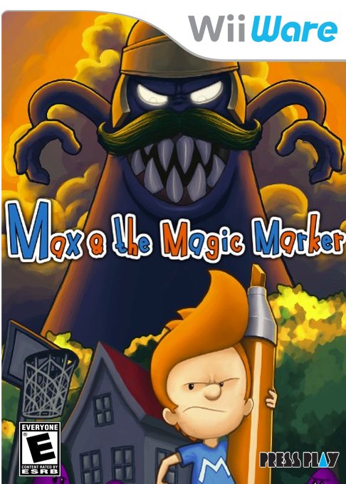 Max _ the Magic Marker box art