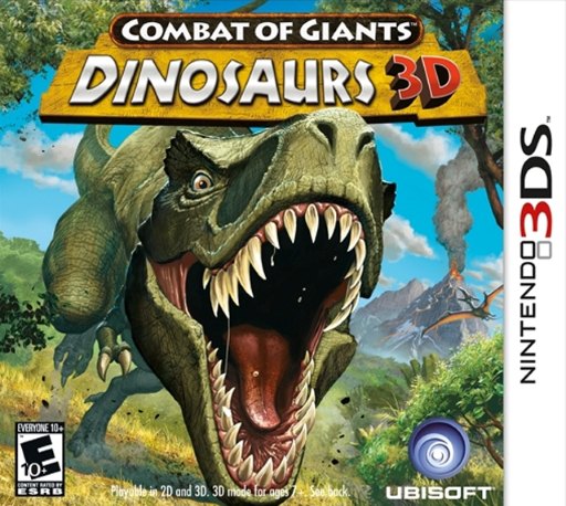 Combat of Giants: Dinosaurs 3D box art