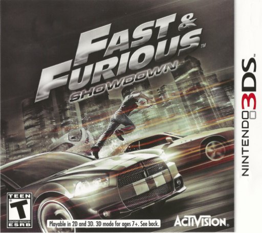 Fast _ Furious: Showdown box art