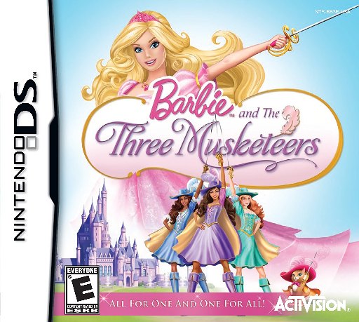 Barbie and the Three Musketeers box art