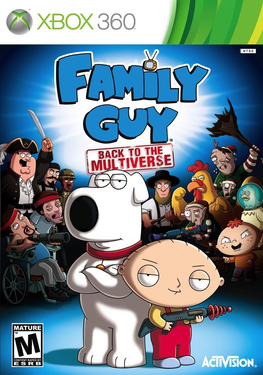 Family Guy: Back to the Multiverse box art