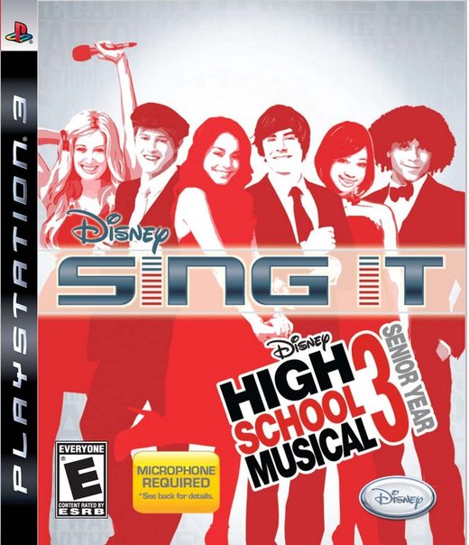 Disney Sing It: High School Musical 3: Senior Year box art