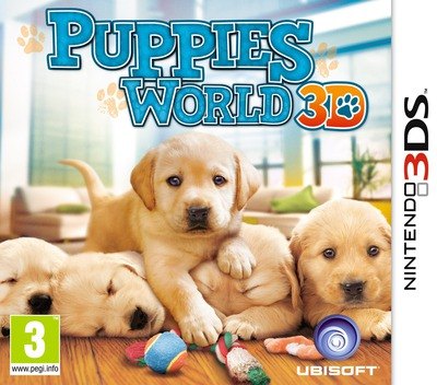 Puppies World 3D box art