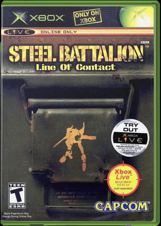 Steel Battalion: Line of Contact box art