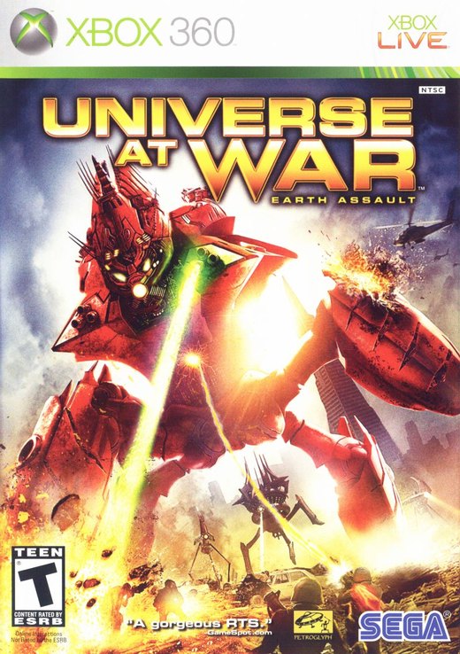 Universe at War: Earth Assault box art