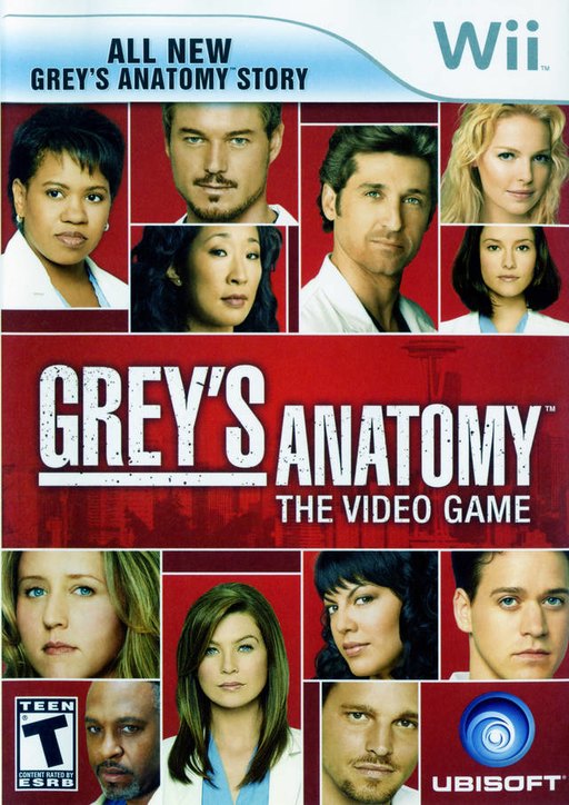 Grey's Anatomy_ The Video Game box art