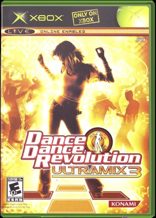 Dance Dance Revolution Ultramix 3 box art