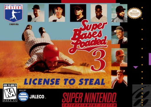 Super Bases Loaded 3: License to Steal box art