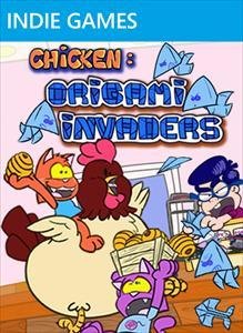 Chicken Origami Invaders box art