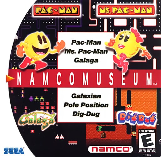 Namco Museum box art