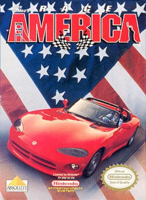 Alex DeMeo's Race America box art