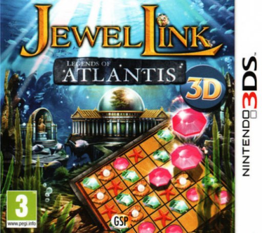 Jewel Master: Atlantis 3D box art