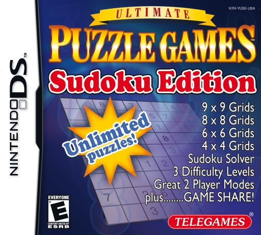 Ultimate Puzzle Games: Sudoku Edition box art