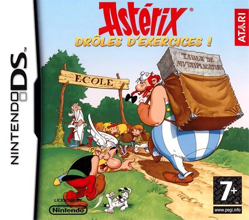 Asterix: Brain Trainer box art