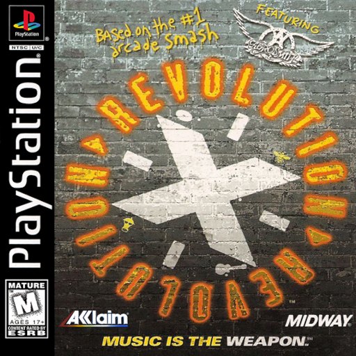 Revolution X: Music Is the Weapon box art