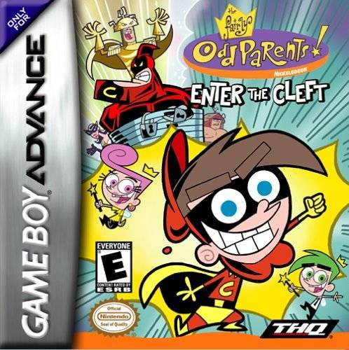 The Fairly OddParents! Enter the Cleft box art