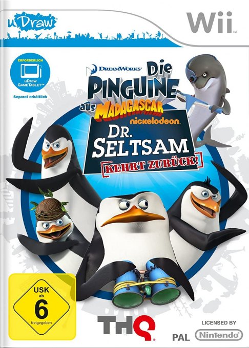 DreamWorks The Penguins of Madagascar: Dr. Blowhole Returns: Again! box art