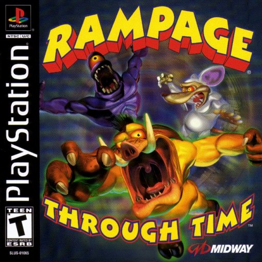 Rampage: Through Time box art