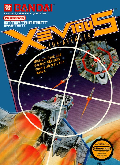 Xevious box art