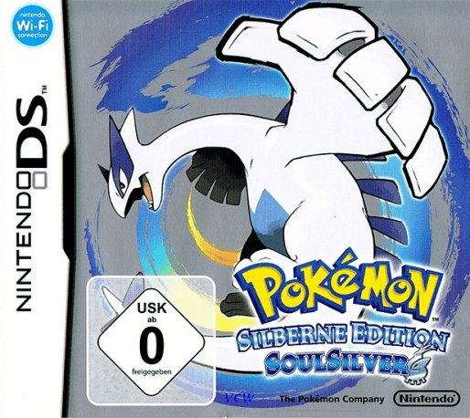Pokemon: Silberne Edition SoulSilver box art
