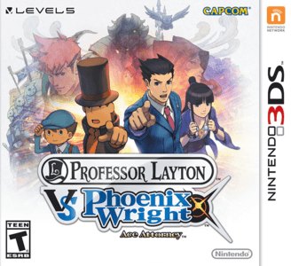 Professor Layton vs. Phoenix Wright: Ace Attorney box art