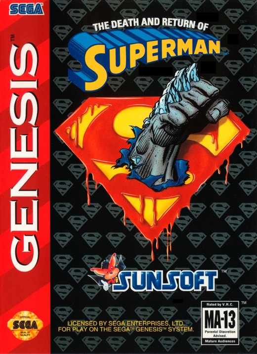 The Death and Return of Superman box art