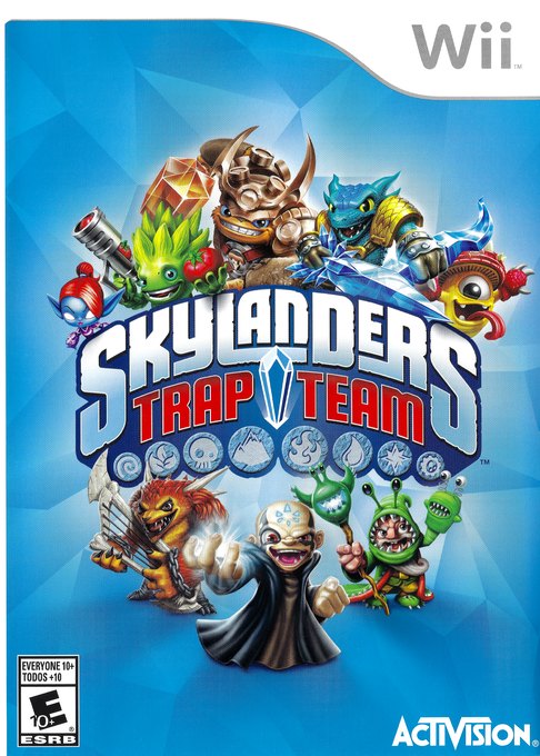 Skylanders: Trap Team box art