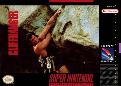 Cliffhanger box art