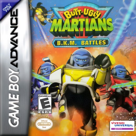 Butt-Ugly Martians: B.K.M. Battles box art