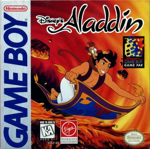 Disney's Aladdin box art