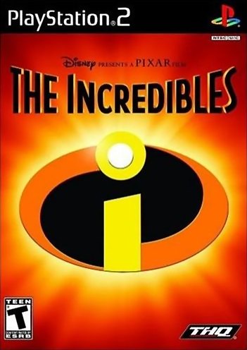 Disney-Pixar The Incredibles box art