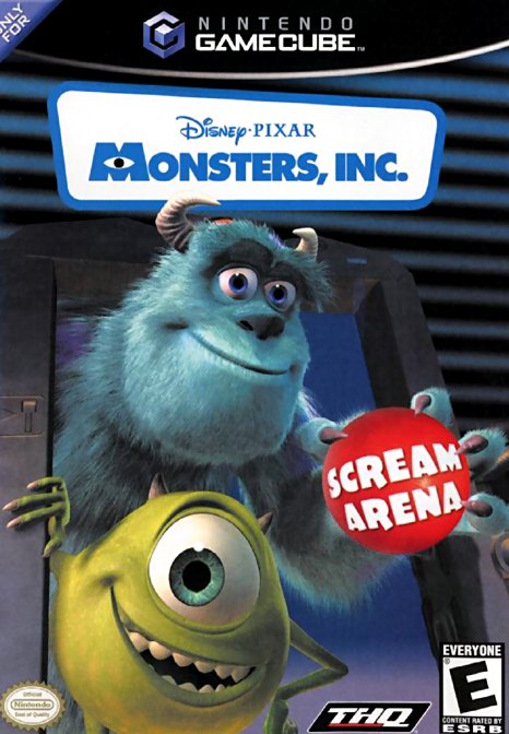 Disney-Pixar Monsters, Inc.: Scream Arena box art
