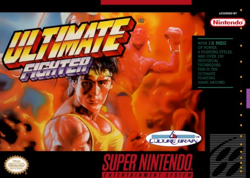 Ultimate Fighter box art