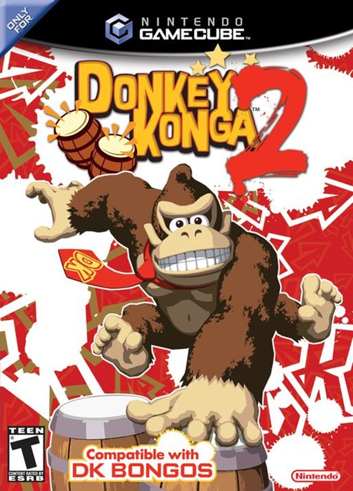 Donkey Konga 2 box art