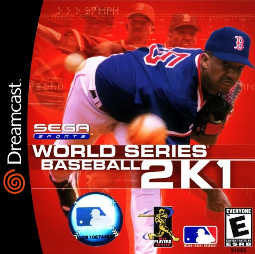 World Series Baseball 2K1 box art
