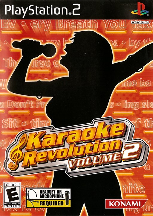Karaoke Revolution Volume 2 box art
